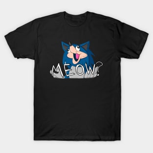 Sonic Meme Meow T-Shirt